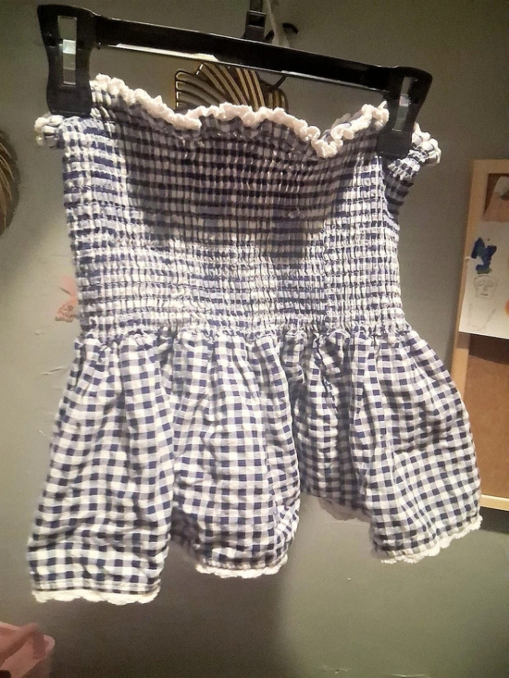 Blue & White Gingham Skirts